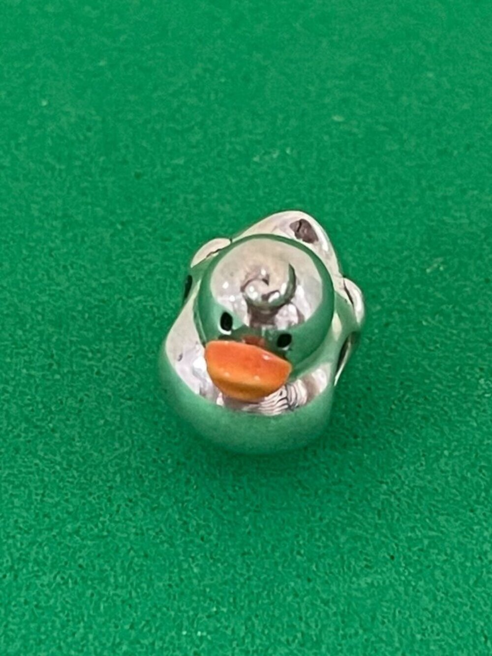 Authentic Pandora Polished Rubber Duck Charm